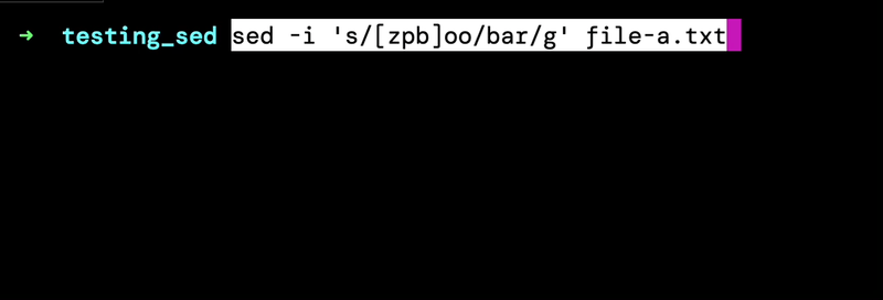 Running the sed -i on a symlinked original file